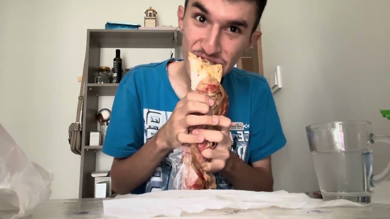 DÜRÜM DÖNER ASMR - TÜRKÇE ASMR- YEMEK ASMR 