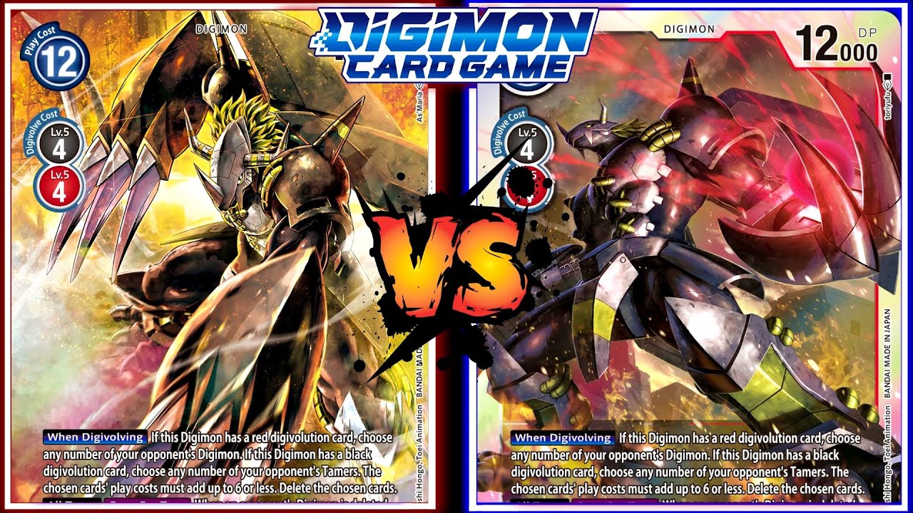 BlackWarGreymon vs BlackWarGreymon| Digimon TCG EX2
