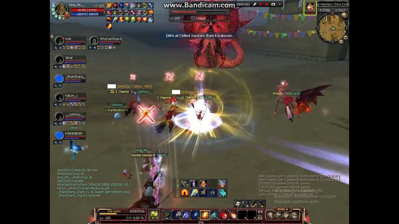 Silkroad Online / CixProxy %90 HP Killed BeakYung The White Viper