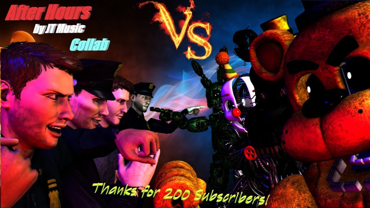 SFM | FNAF Collab | After Hours | Song by JT Music