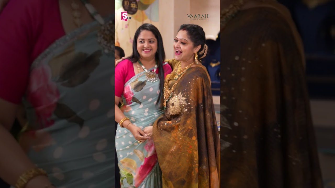 Aashadam Mega Sale Starts at Vaarahi Silks Jewellery | Actress Raasi Special Appearance
