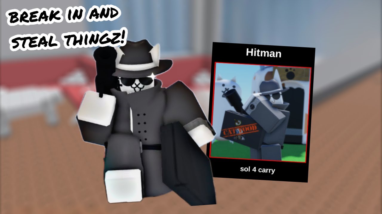 WINNING WITH THE NEW 'HITMAN' ASHLE SKIN! | Roblox Break in and Steal Thingz! [BIAST]