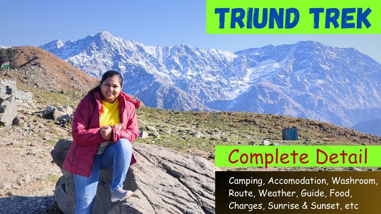 triund trek l triund trek complete guide l camping in triund l my first time trekking experience