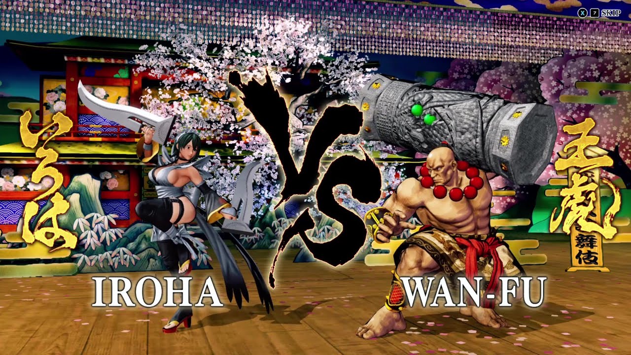 Samurai Shodown - Iroha VS Wan-Fu