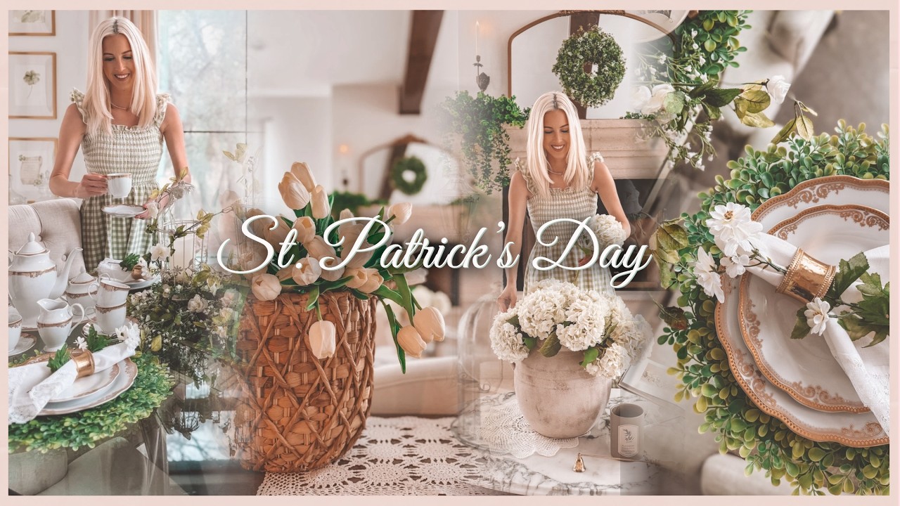 St. Patrick’s Day Decor Ideas for Spring | Simple & Elegant Home Decorating