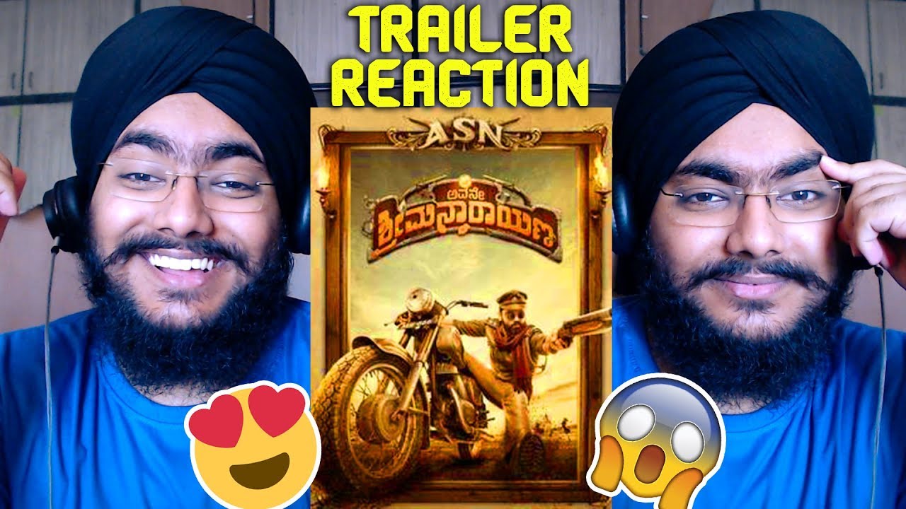 AVANE SRIMANNARAYANA Trailer Reaction | Rakshit Shetty | Sachin