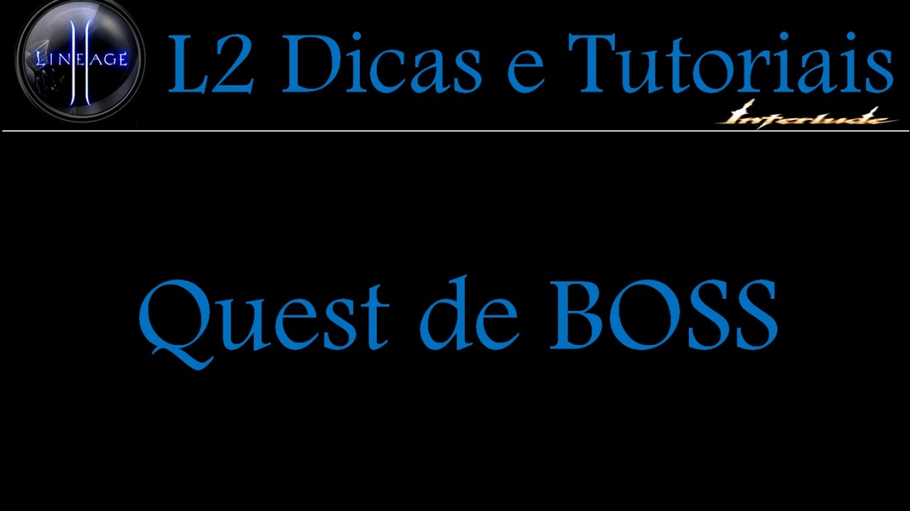 L2 Quest do Antharas e o Caminho ( Audience With The Land Dragon ).