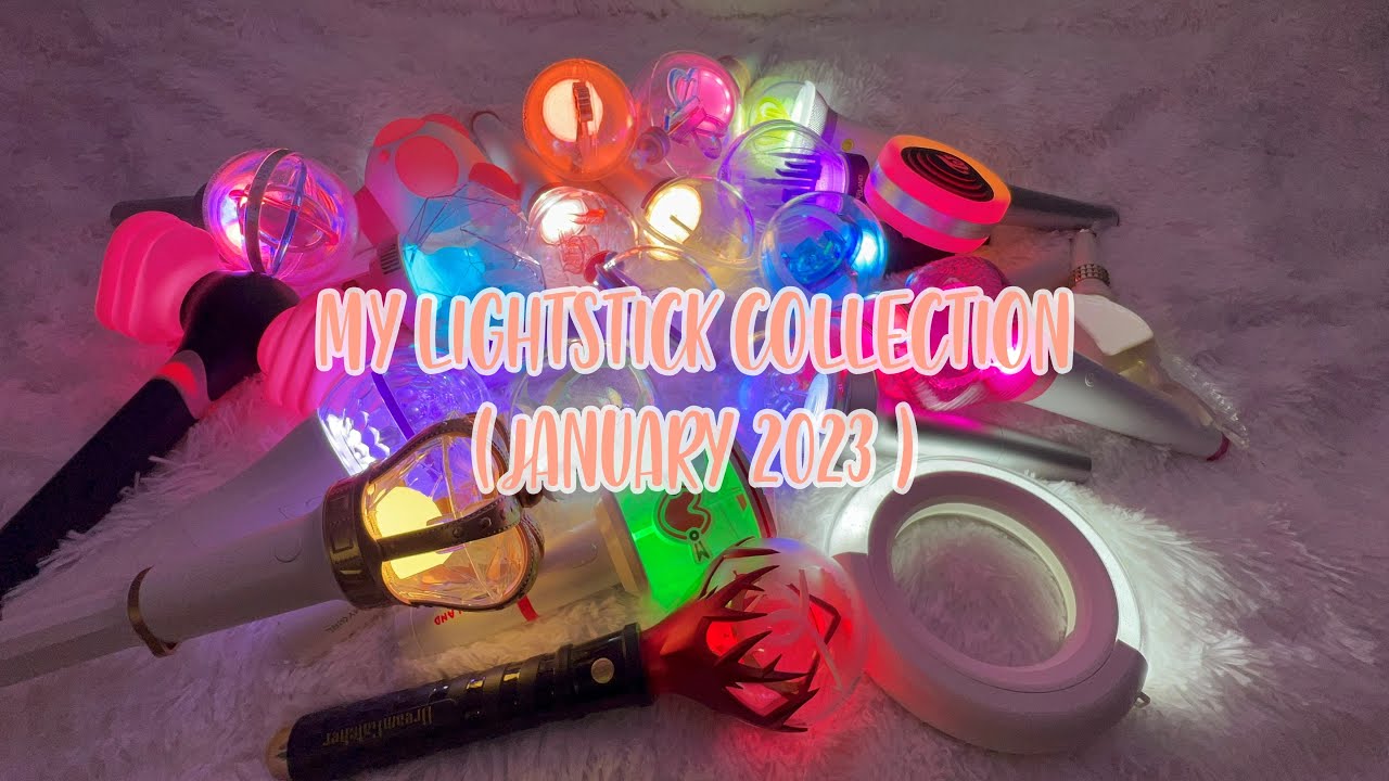 [COLLECTION] My kpop lightstick collection - January 2023