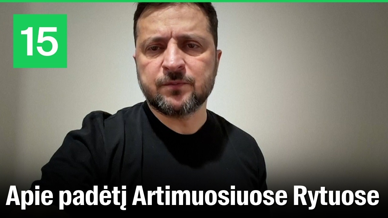 Zelenskis siūlo Ukrainos oro gynybos patirtį Persijos įlankos šalims