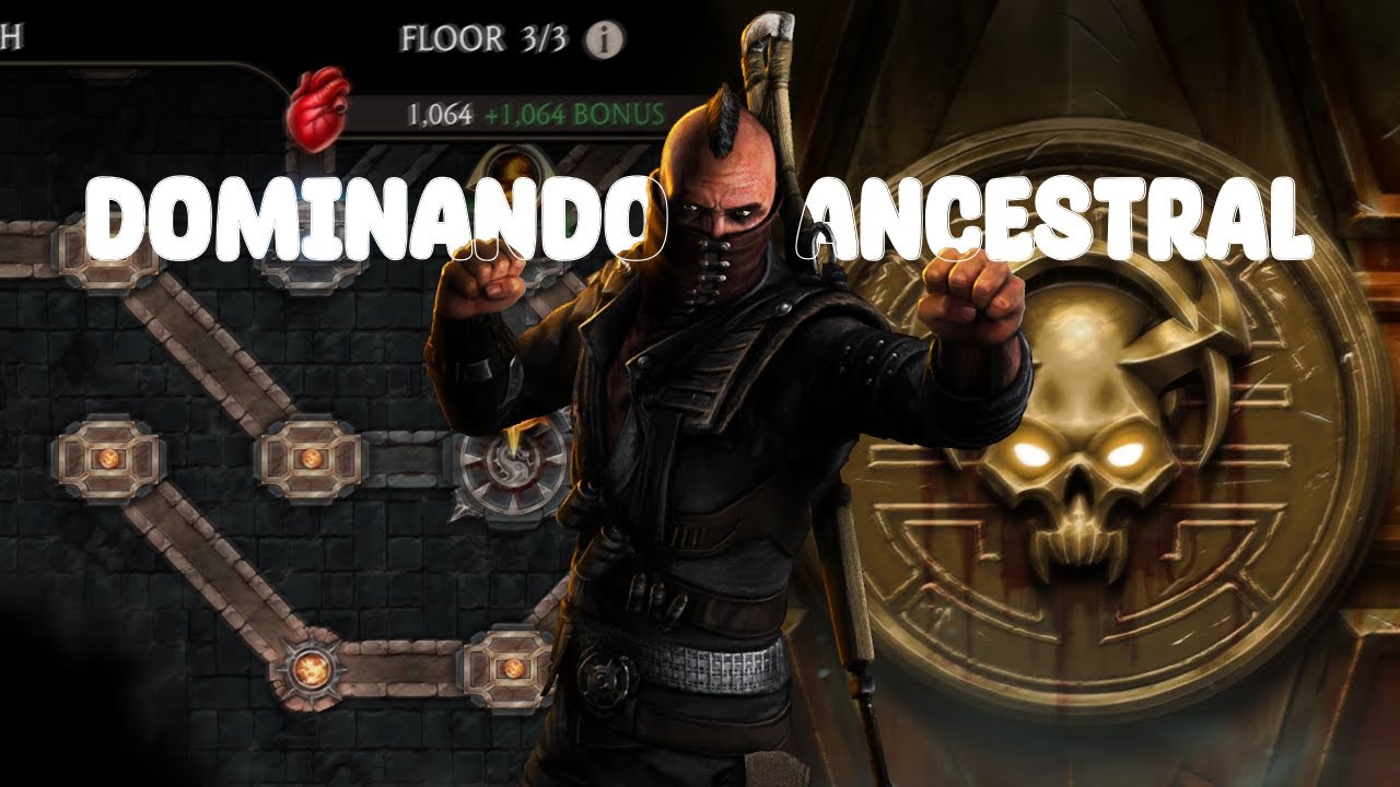 O Melhor Personagem pra Kripta | Fazendo a Kripta Ancestral o mais rápido | MK Mobile