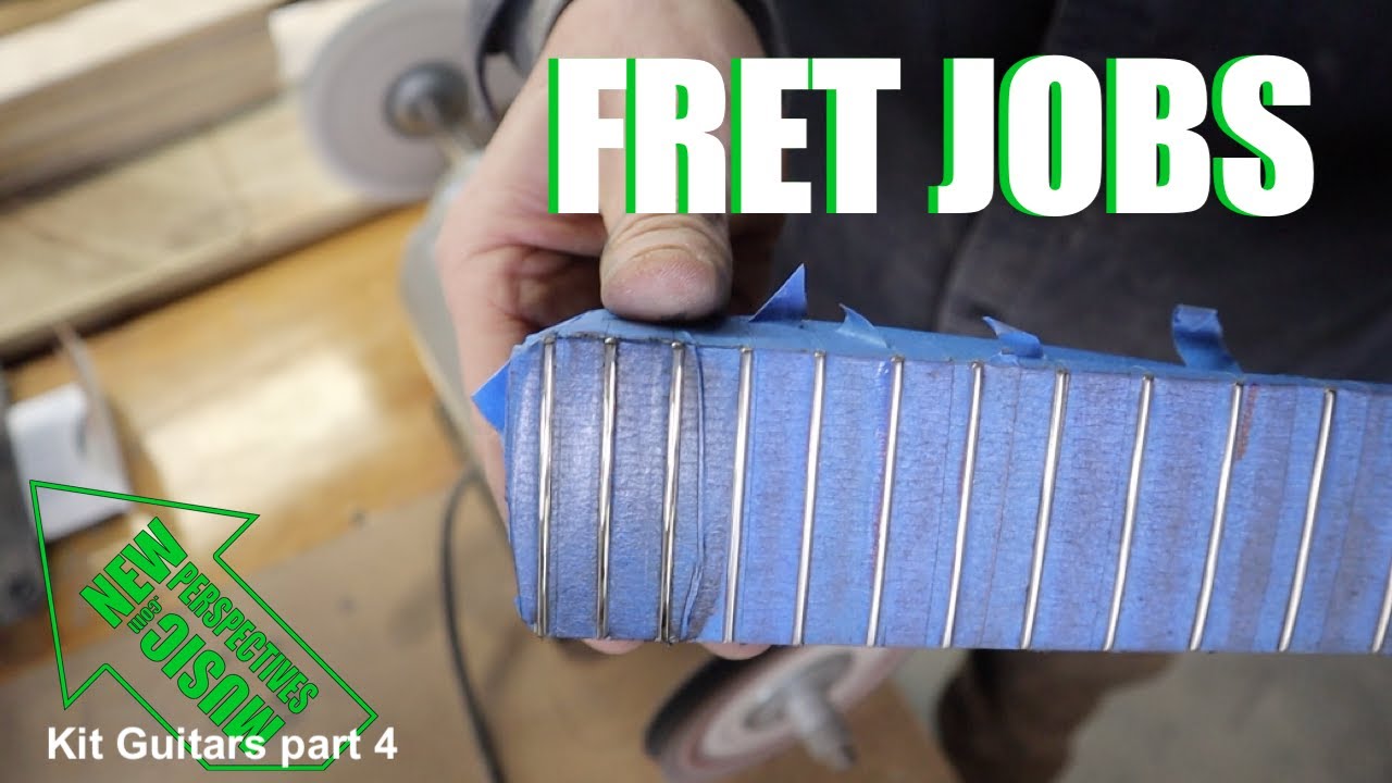 Leveling and Crowning Frets Explained Simply- New Perspectives Music Kit Guitar, Part 4