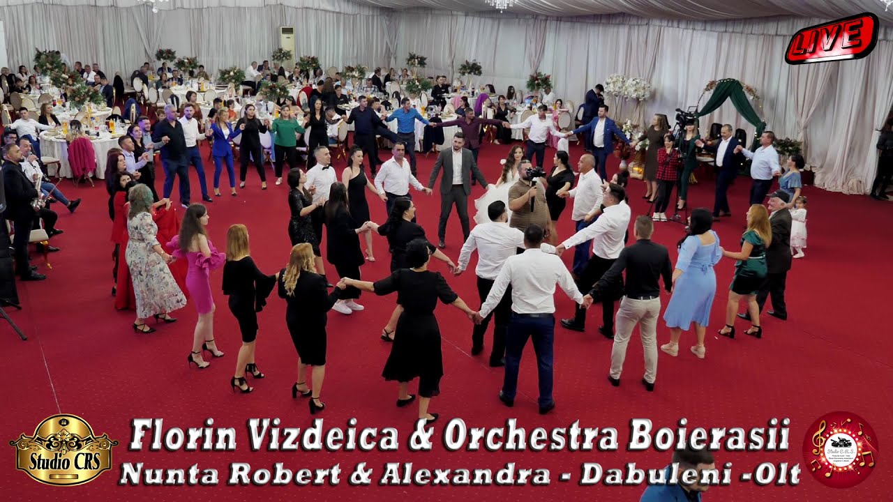 🔴NOU❌Florin Vizdeica❌Orchestra Boierasii❌Studio CRS❌Cum e nunta la romani ❌Colaj Live Dabuleni❌OLT