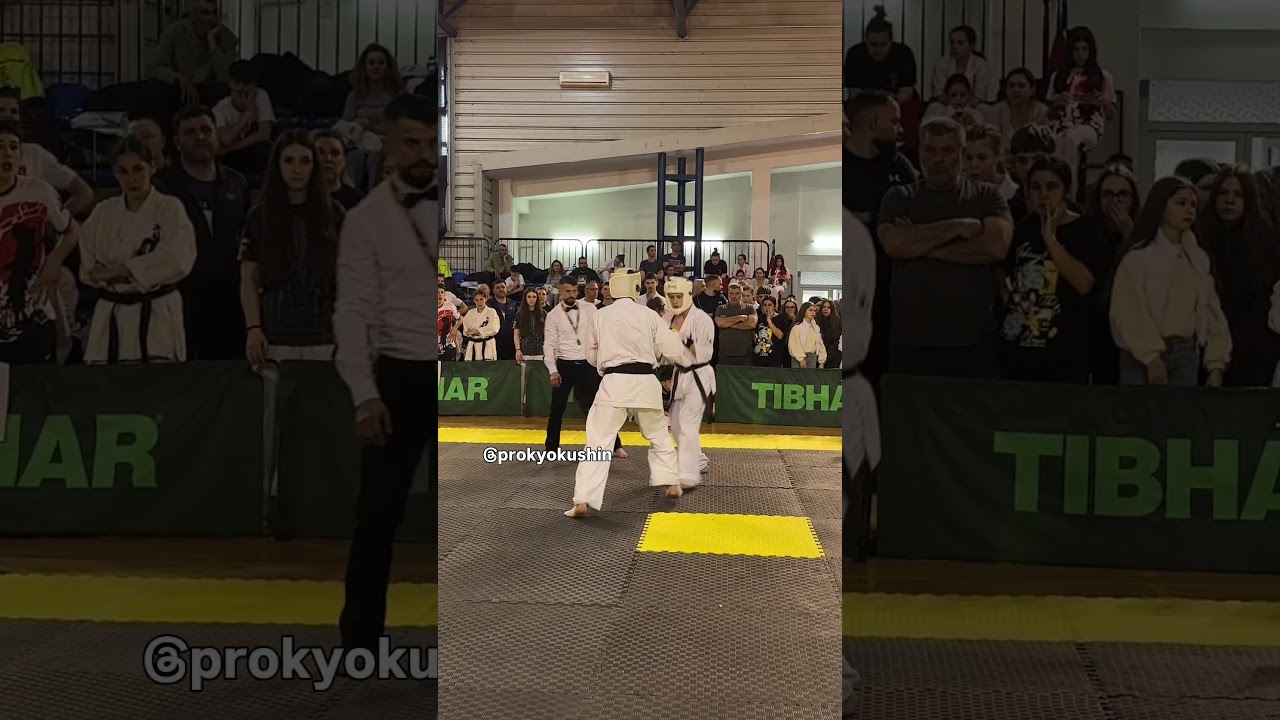 Final U18 -65kg Velizar Dikov (BUL, aka) - Maksym Sapianyi (UKR) 4th Lions #Kyokushin #Karate Cup