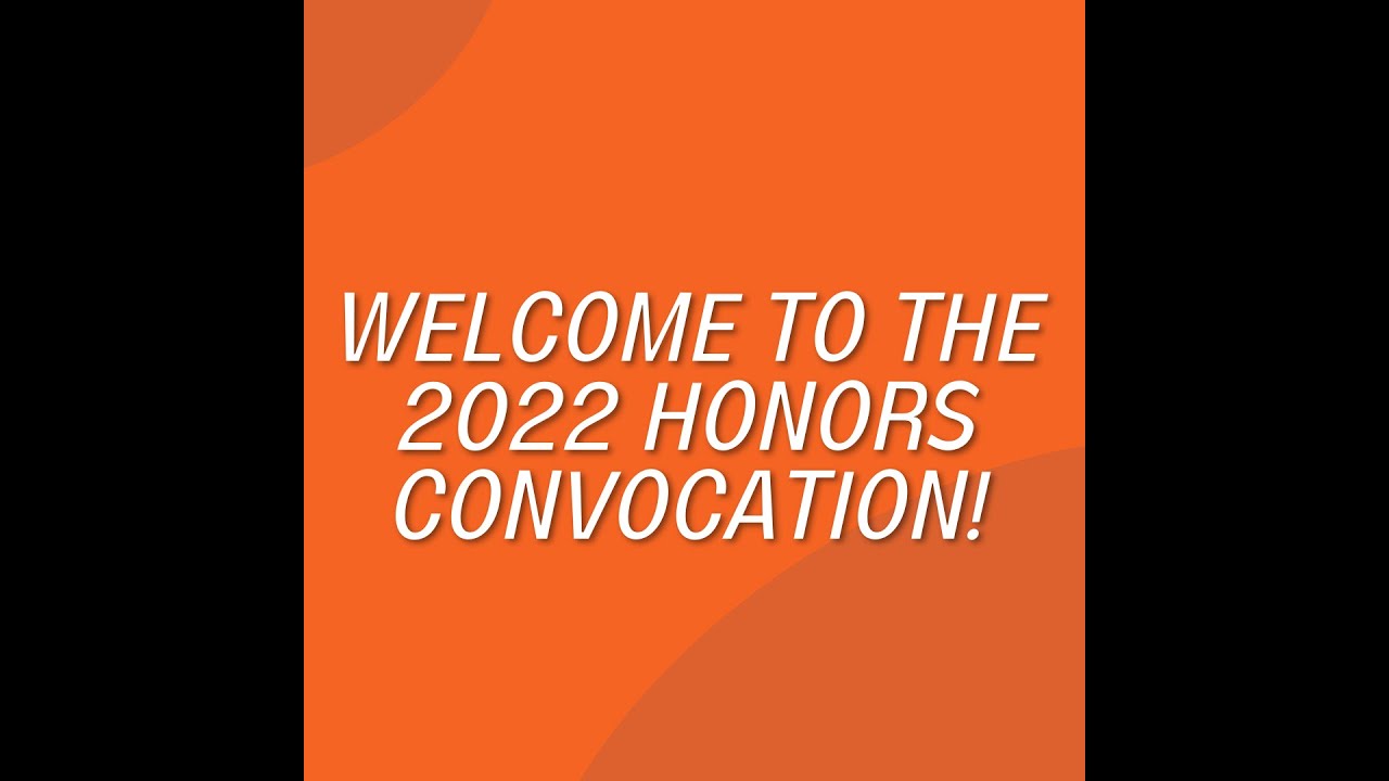 2022 Sam Houston State University Honors Convocation