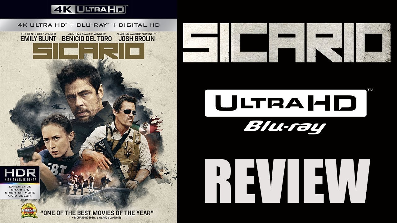 SICARIO 4K Blu-ray Review | Will Sicario Day Of The Soldado Be Better?