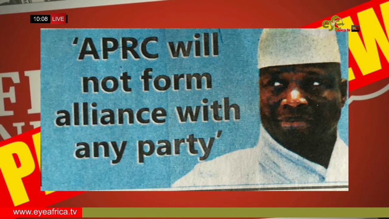 APRC WILL NOT FORM ALLIANCE WITH ANY PARTY:THE STANDARD NEWSPAPER