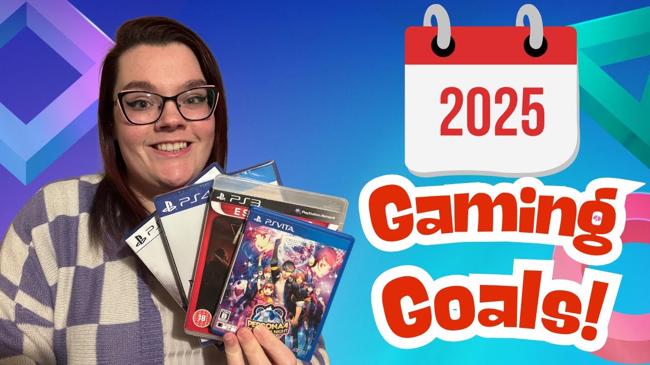Setting My 2025 Gaming Goals As A PlayStation Trophy Hunter! 🏆