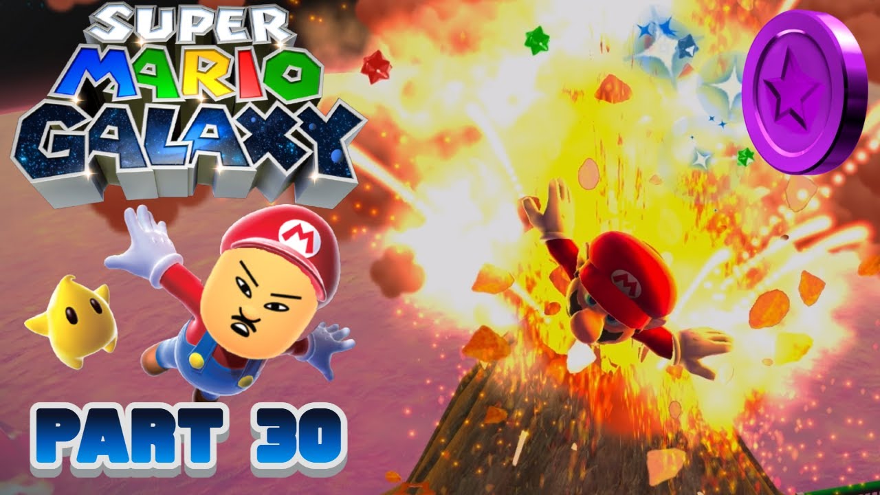 Фиолетовые монеты на старте! - Super Mario Galaxy: Часть 30 - Let's Play