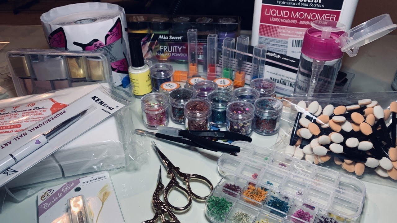 Nail Haul From Amazon | Starting Youtube Journey
