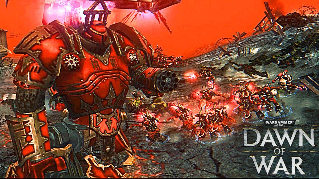 Unification Mod: Survival | Blood Legion of Khorne vs Orks! - Warhammer 40K: Dawn of War: Soulstorm