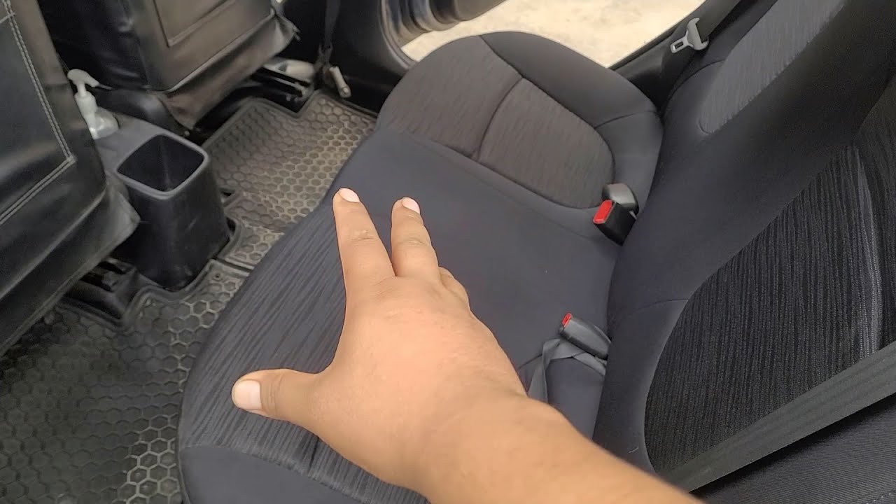 Como QUITAR el ASIENTO TRASERO de auto hyundai