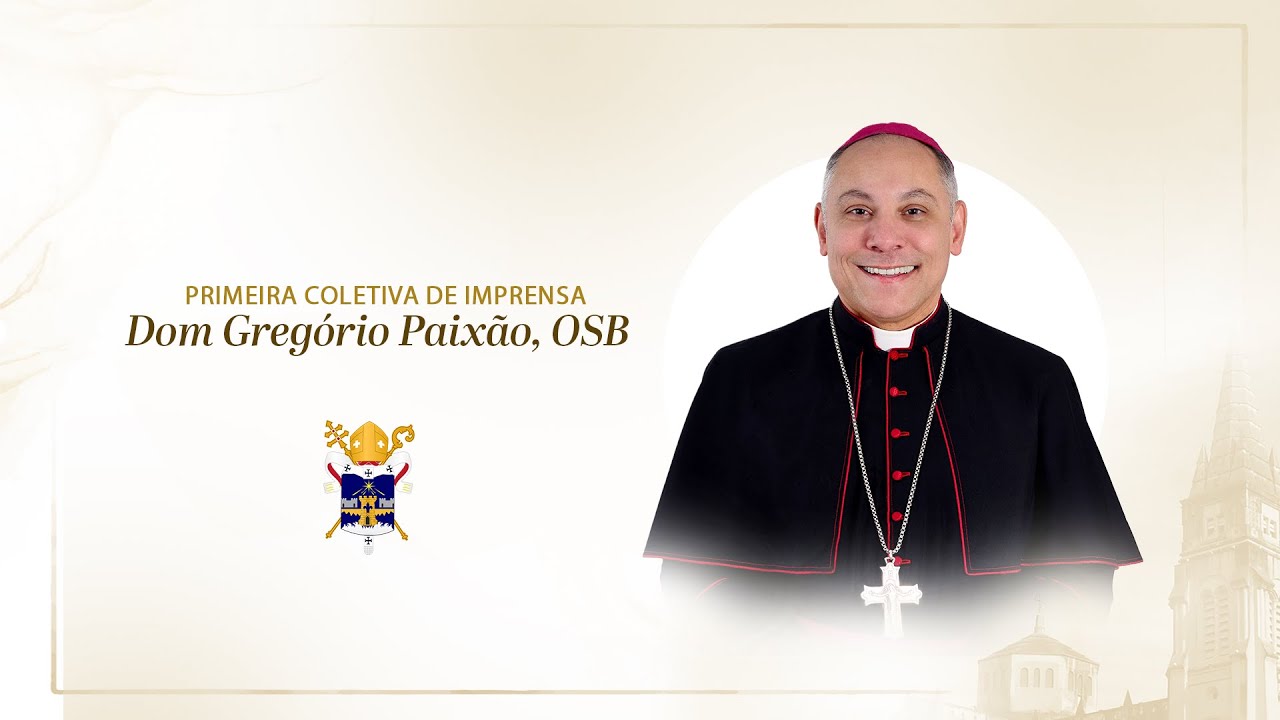 COLETIVA DE IMPRENSA - DOM GREGÓRIO PAIXÃO, OSB | 14/12/2023