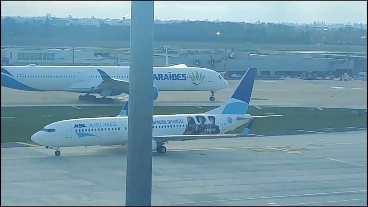 Planespotting in Orly (finally made a vid of my local airport)