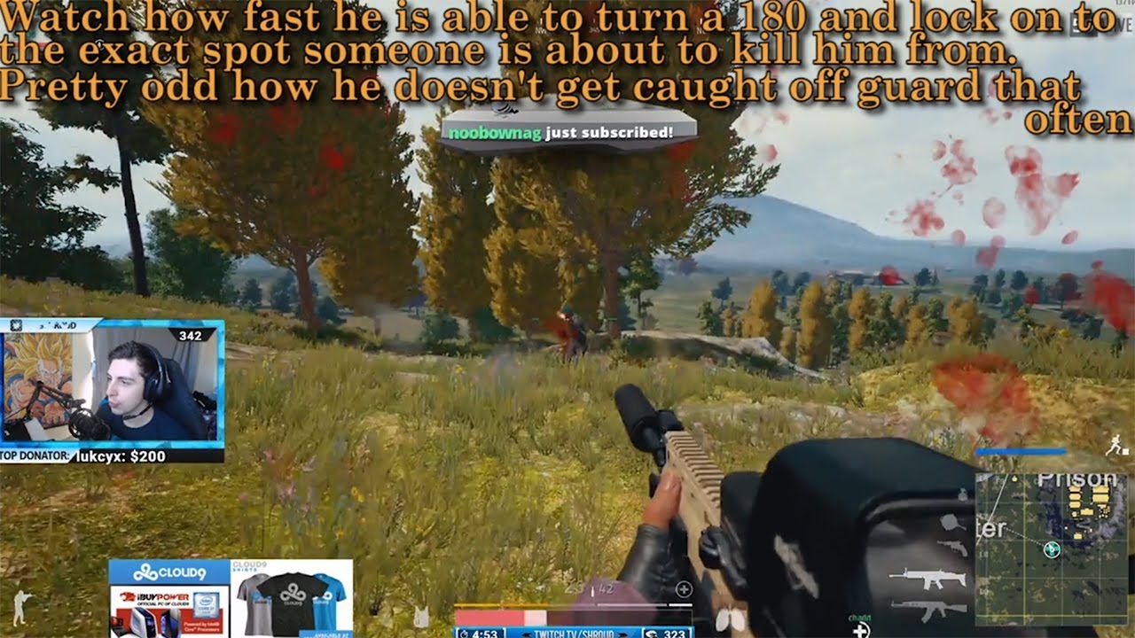 Shroud POSSIBLY Using Humanized Aimbot/Aim Assist/Private Cheat (PUBG+CSGO) + Incriminating Evidence