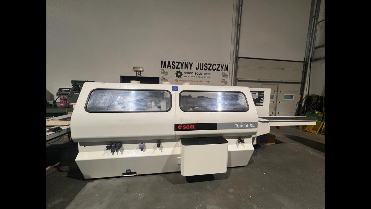 Strugarka czterostronna SCM Topset Xl