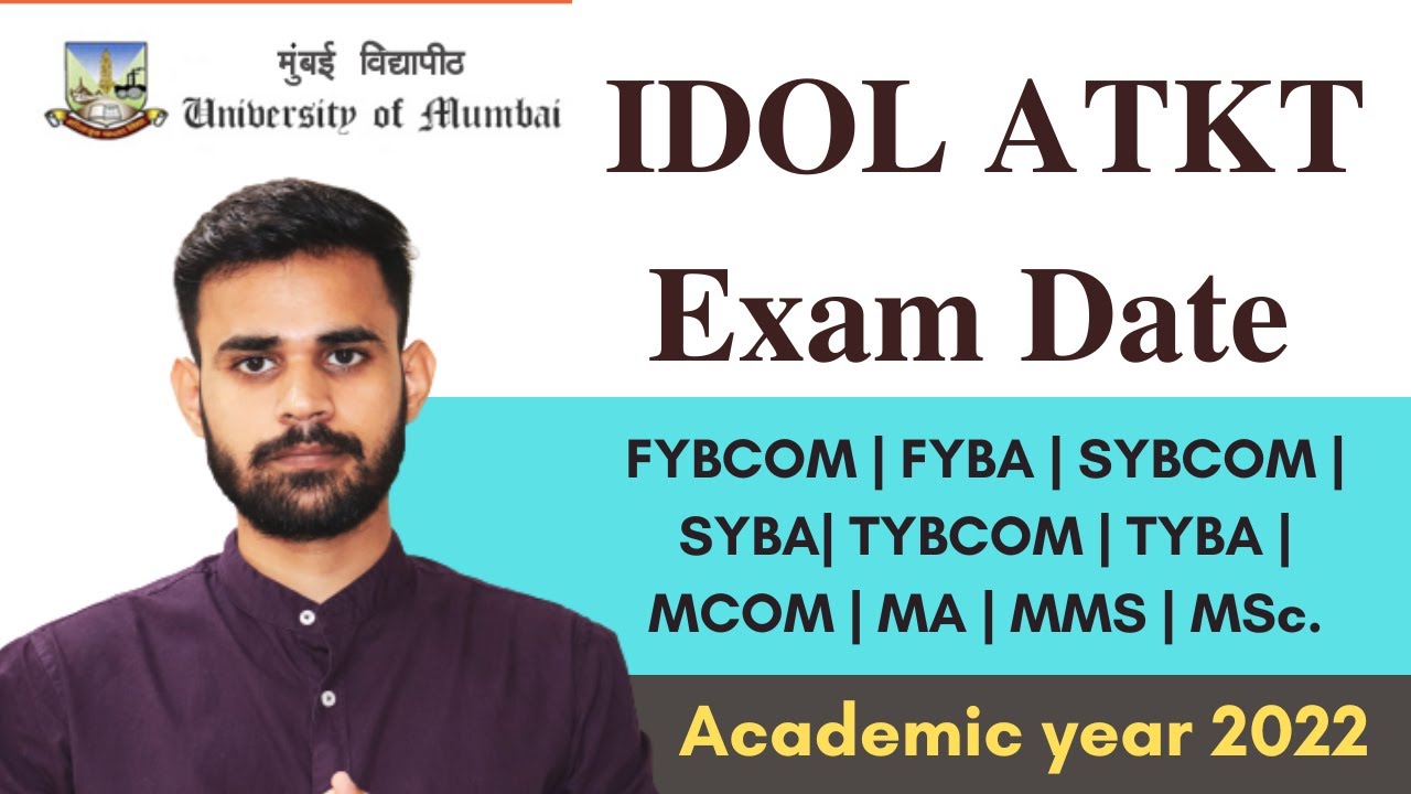 IDOL Annual ATKT Exam Date 2022