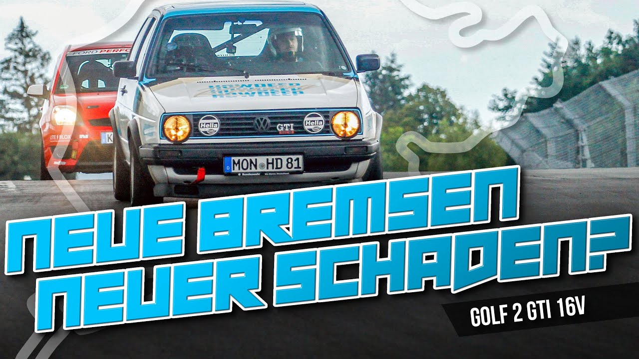 HOWDEEP // NEUE BREMSEN - NEUER SCHADEN? / GOLF 2 GTI 16V