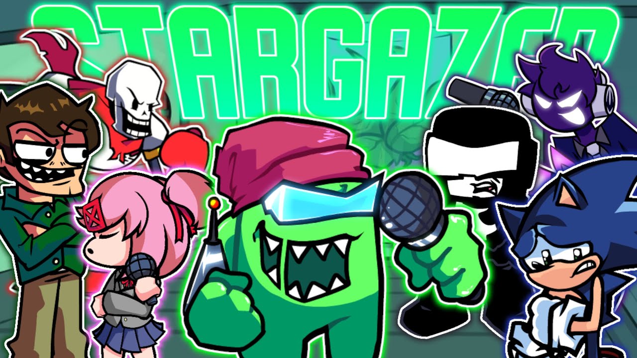 Stargazer, But Every Turn A Different Character Is Used || FNF Vs. Imposter V5 Cover