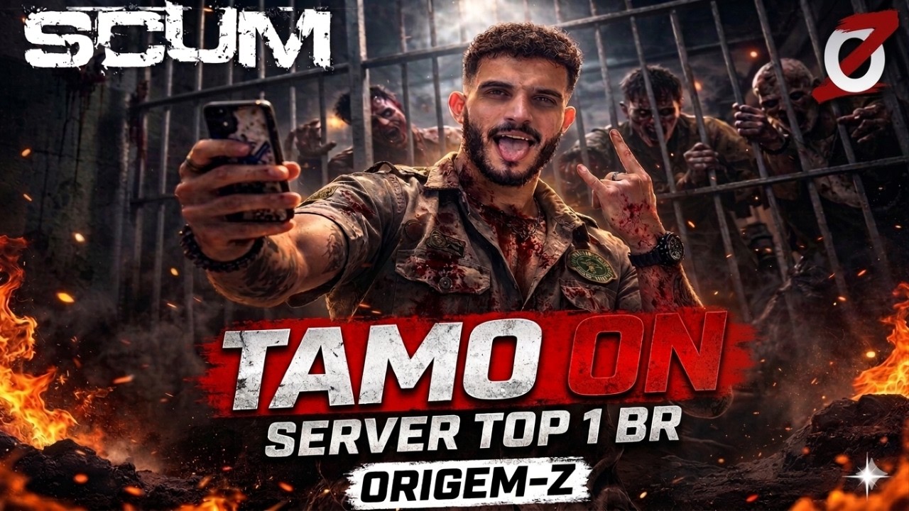 🔴 AO VIVO:  ORIGEM-Z ! Novo Servidor de SCUM com @origemz ! TOP 1 BR