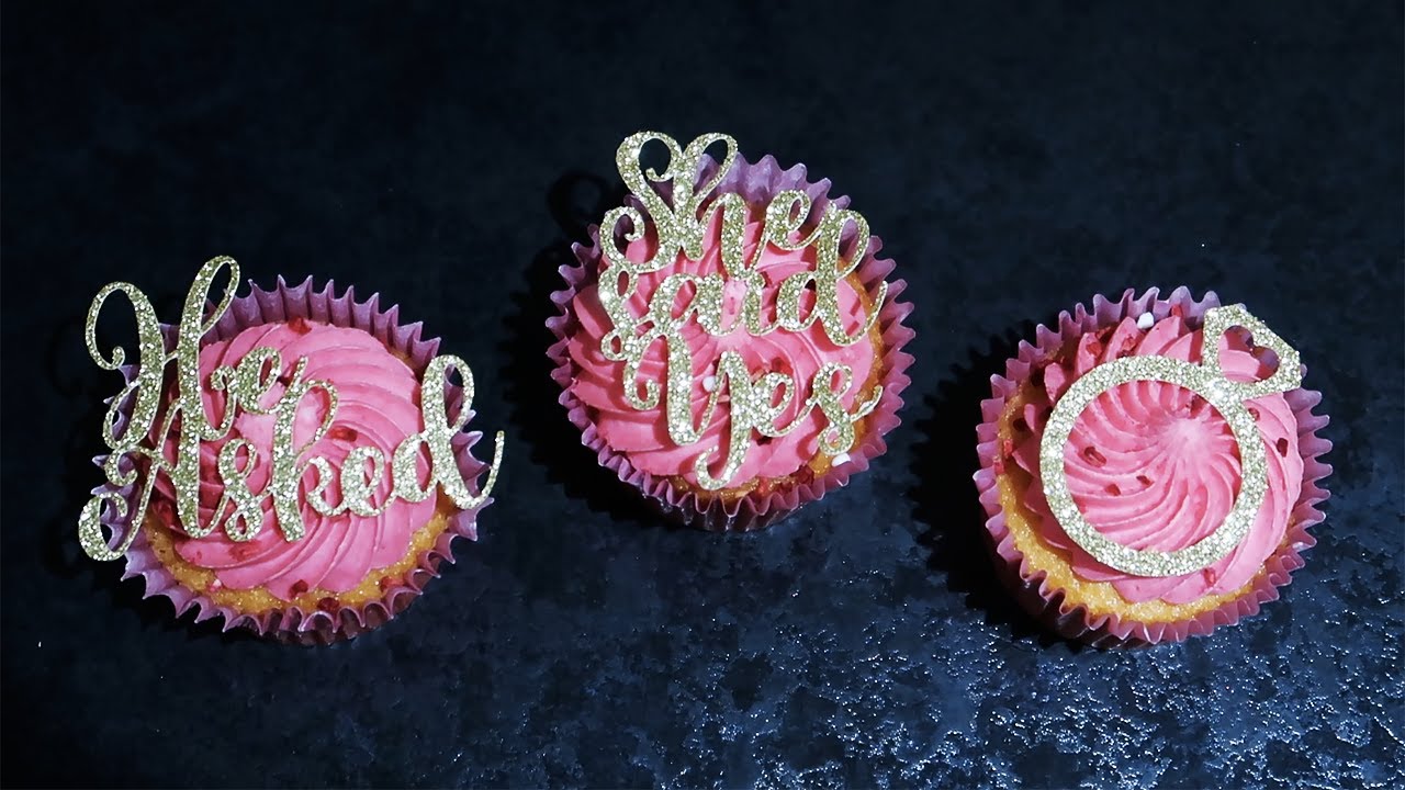 HEN PARTY Cake Toppers with CRICUT