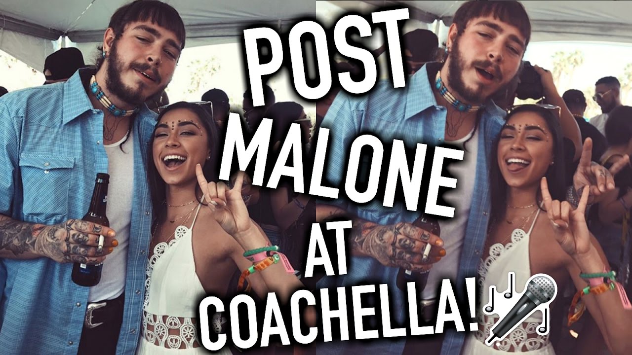 I PARTIED W/ POST MALONE AT COACHELLA 2017!