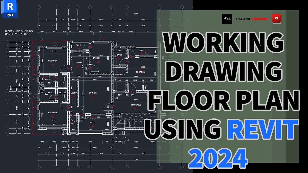 How to Create Dimensioned Floor Plan for Working Drawing in Revit