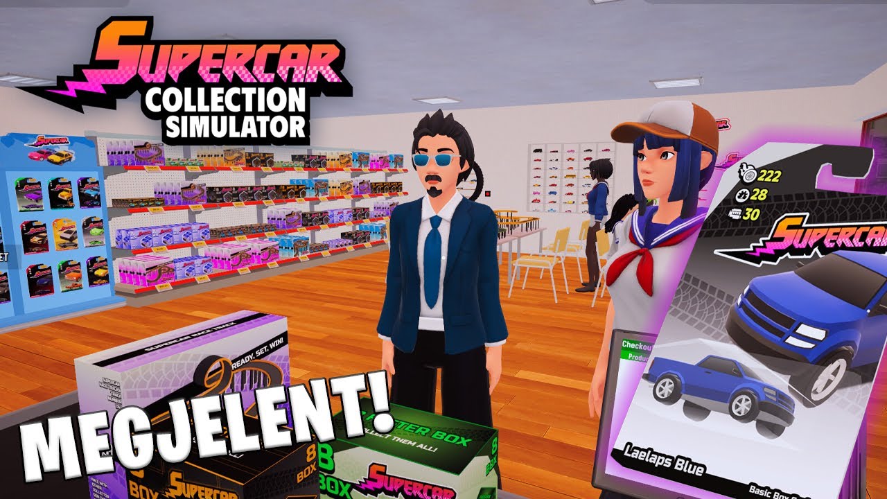 Supercar Collection Simulator LIVE #1 - Megjelent a teljes j&aacute;t&eacute;k! N&eacute;zz&uuml;k milyen!