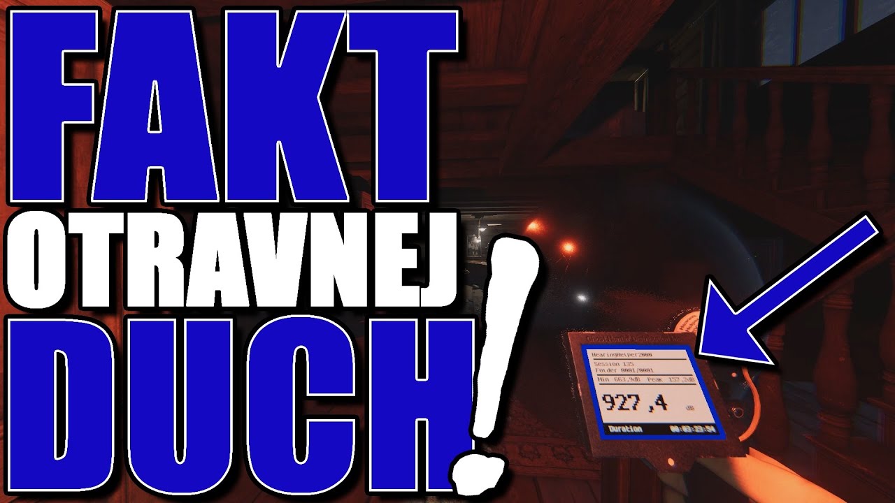 TOHLE BYL PŘÍŠERNEJ DUCH! PHASMOPHOBIA