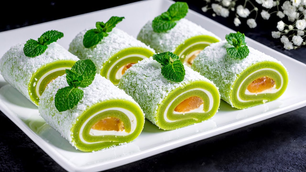 Nur Milch und Apfel! Das perfekte Apfeldessert Rezept in 5 Minuten, ohne Ofen!