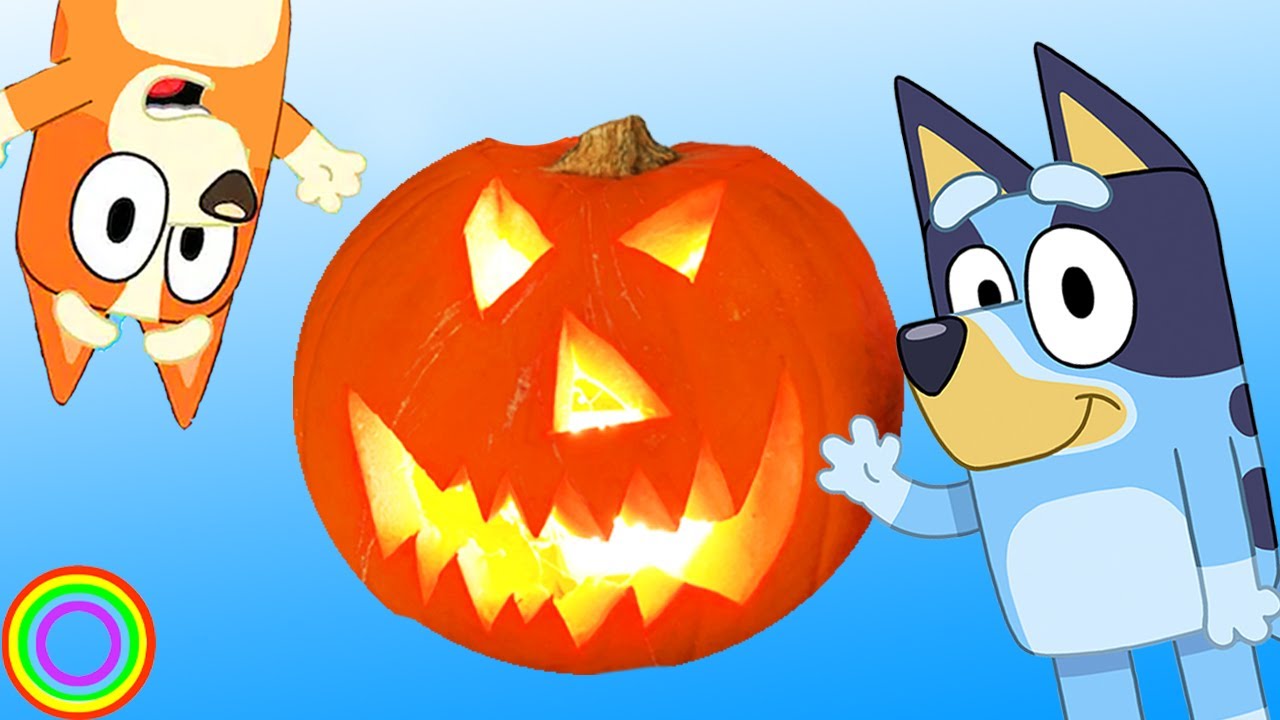Bluey Disney Junior | Halloween | min min playtime