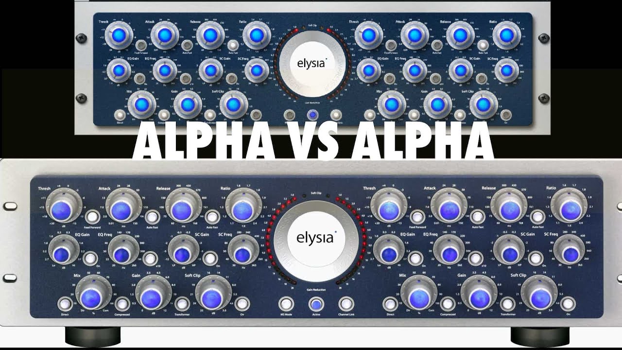 Alpha hardware compressor vs Alpha plugin