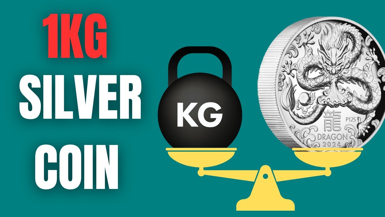 Have you ever SEEN a 1kg Silver Coin? The Lunar Dragon 2024 from the Perth Mint