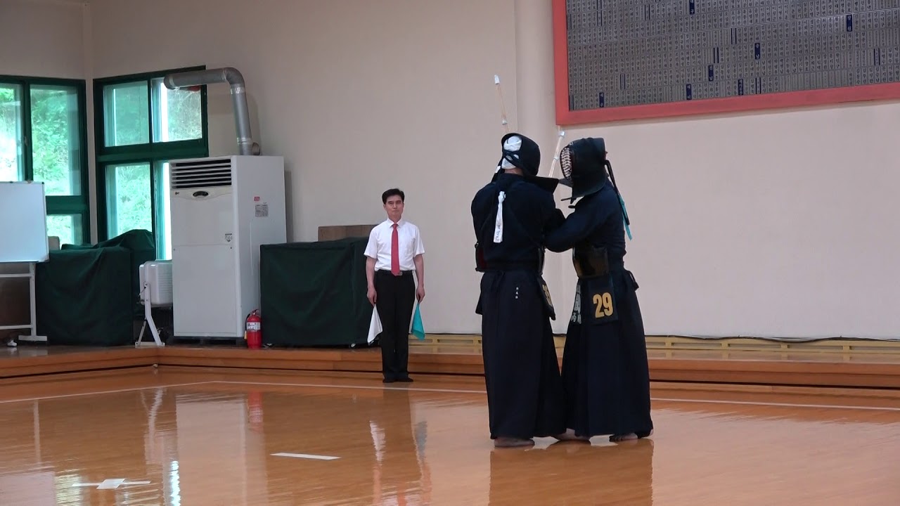 2019 검도7단대회 16강 민병주 vs 장성홍 [검도V] kendoV