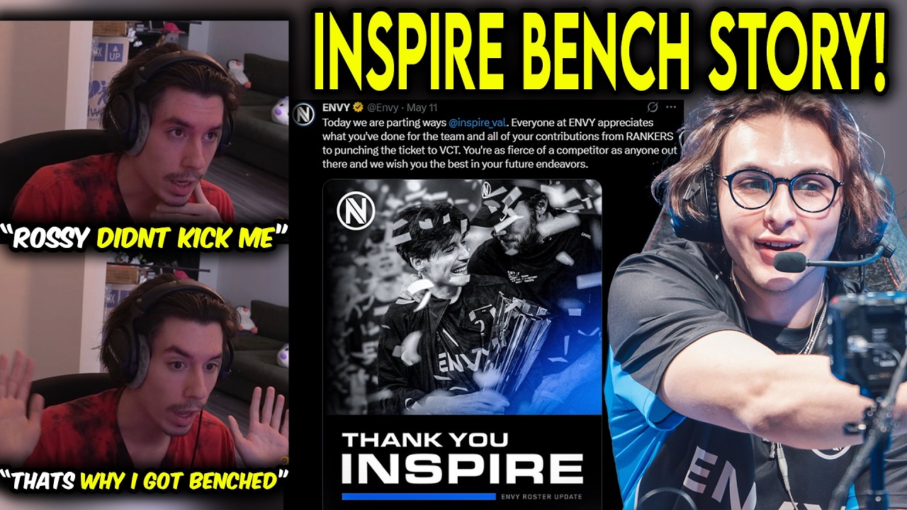 Inspire Reveals Why He Got Benched from ENVY