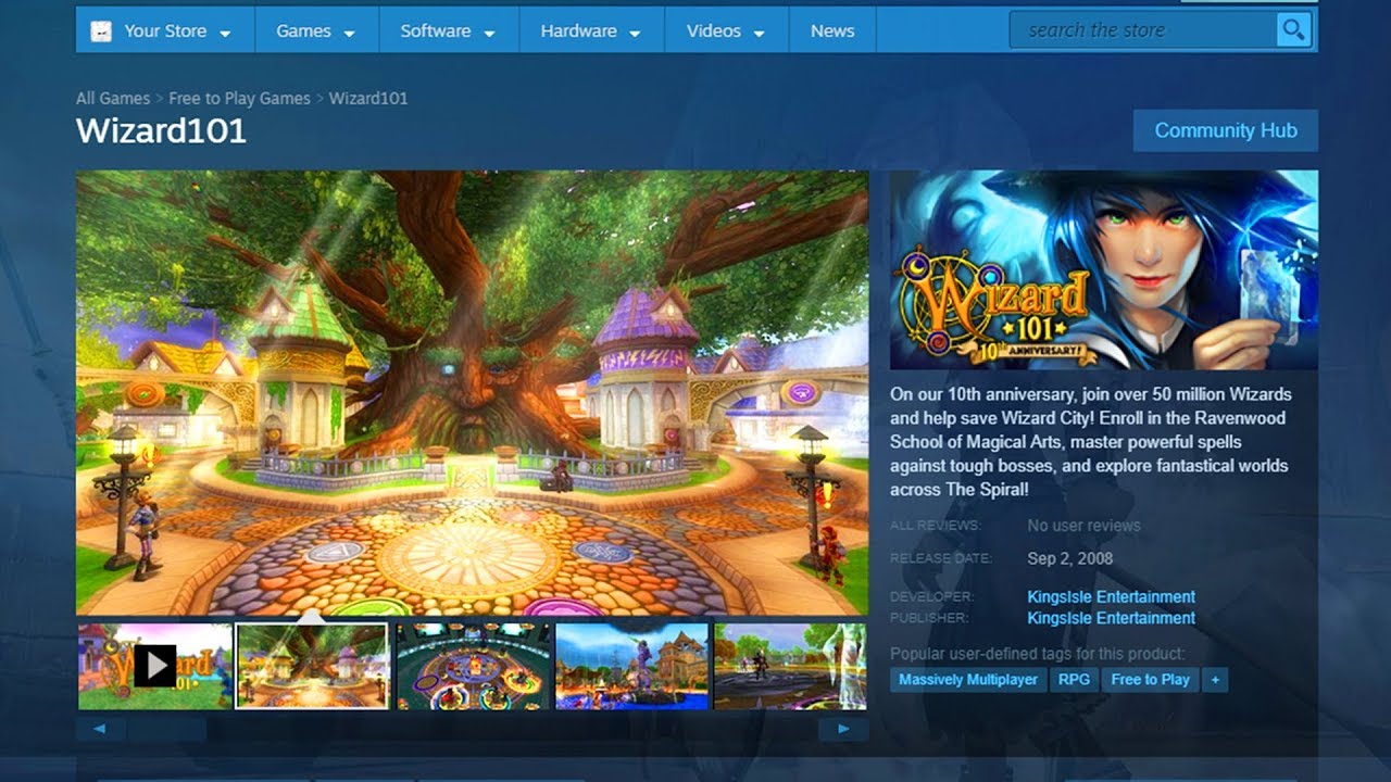 It's Actually Happening .. Wizard101 is on Steam