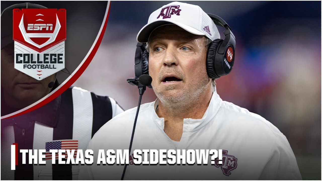 FULL REACTION! Jimbo Fisher & Texas A&M are QUITE A SIDESHOW - Finebaum 🏆 😳 | ESPN College Football