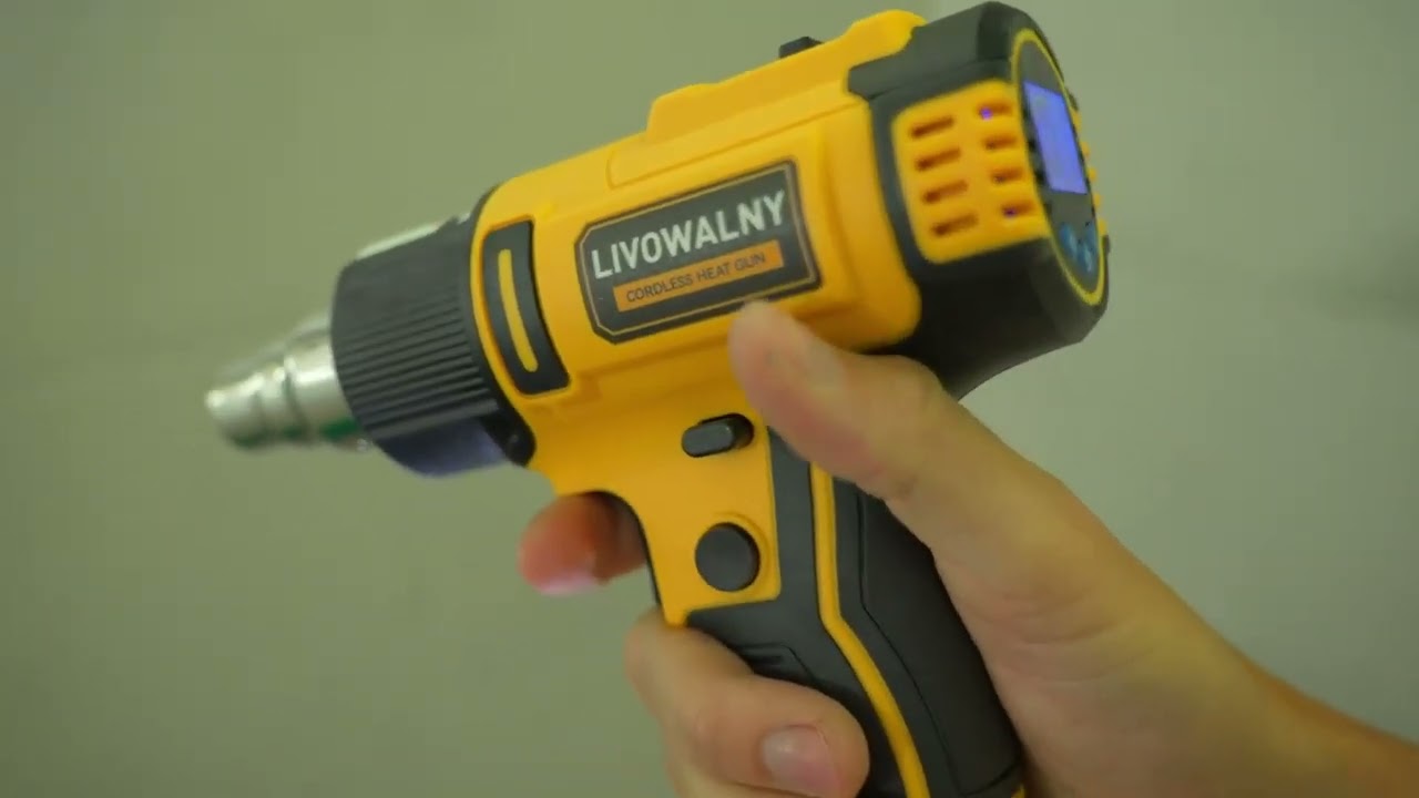 LIVOWALNY Cordless Heat Gun for my Dewalt 20v Full Review