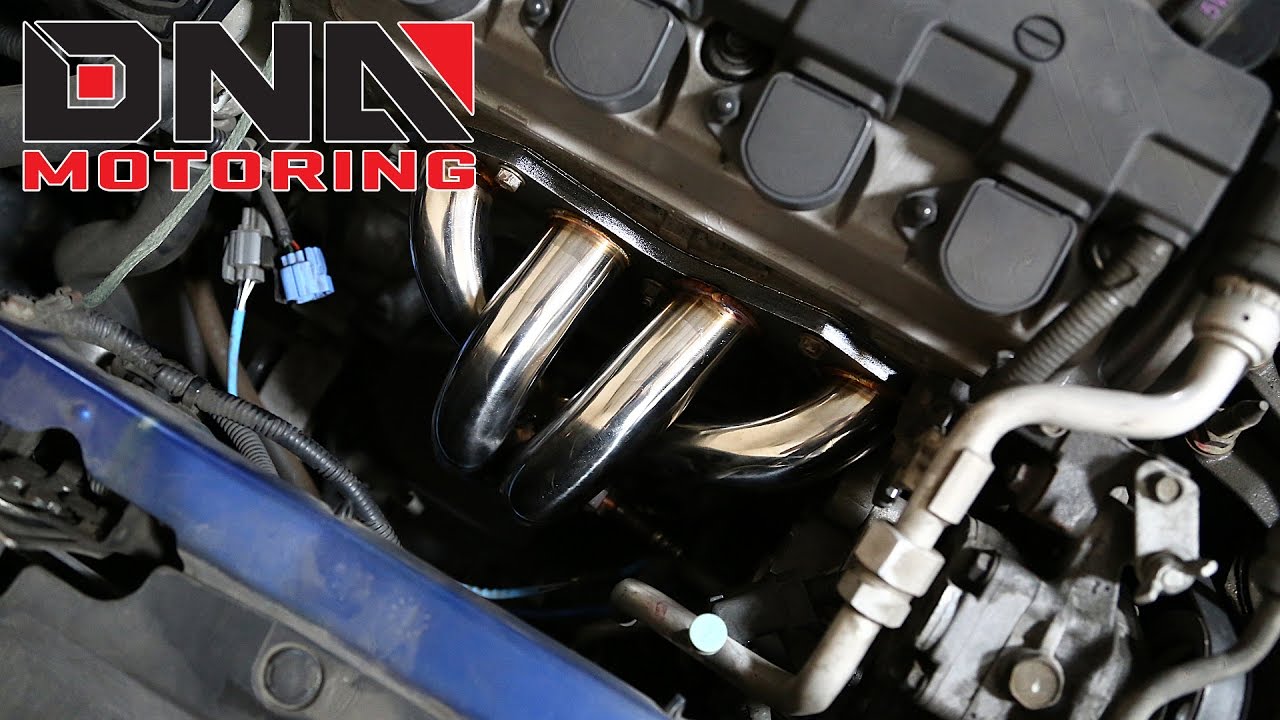 How to Install 01-05 Honda Civic LX D17A1 4-1 Header