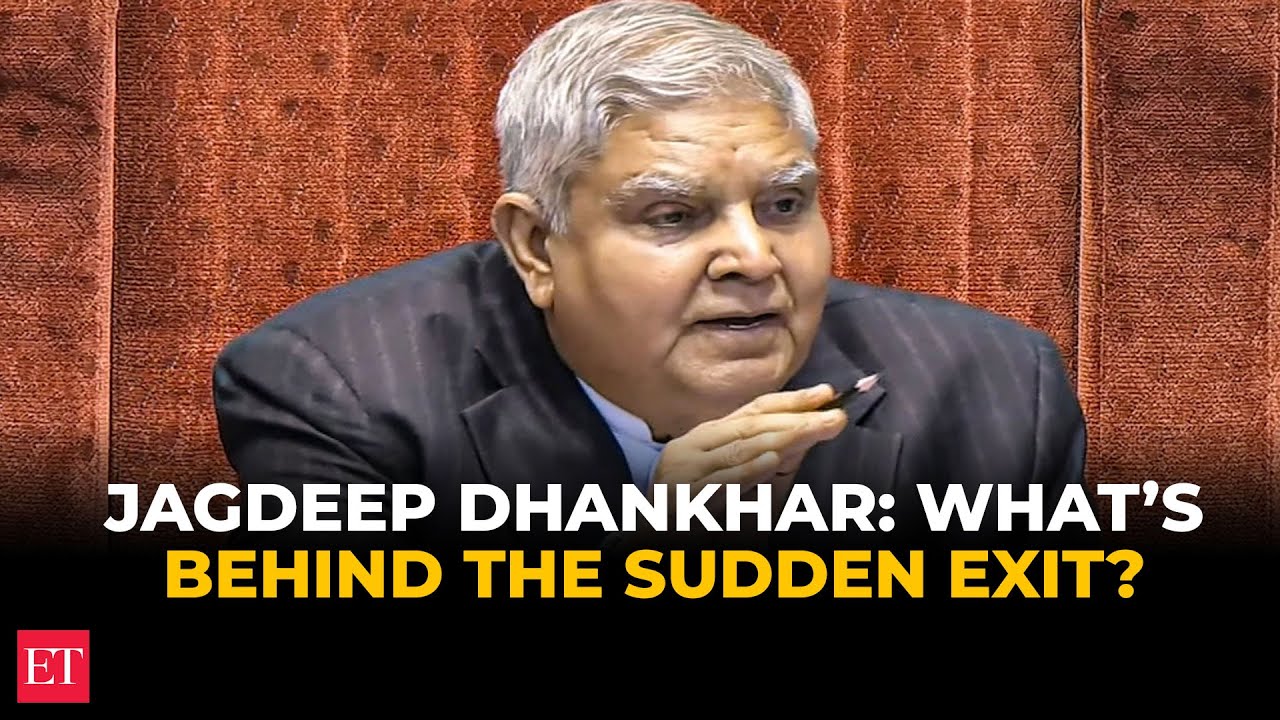 Vice President Jagdeep Dhankhar&rsquo;s sudden exit: What's the political buzz?