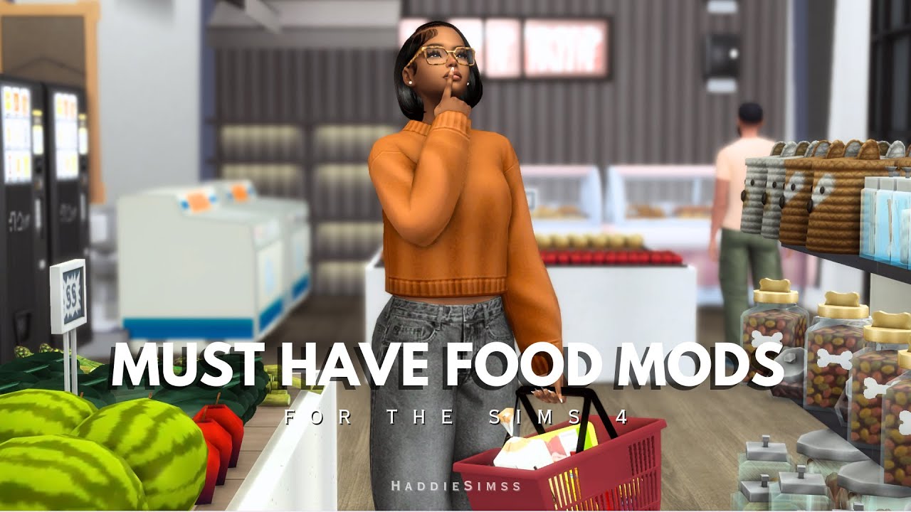 MUST HAVE FOOD MODS | The Sims 4